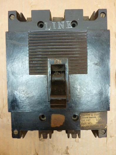 Used SQUARE D 70 Amp Circuit Breaker 999370 #28450