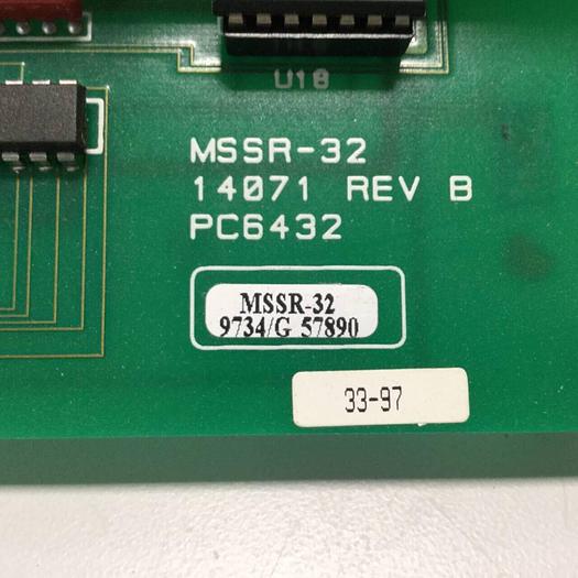 Used TEKTRONIX / Keithley Relay Board MSSR-32 #93432