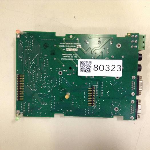 Used SPECTRUM CONTROLS Operator Interface 8100108-08D #80323