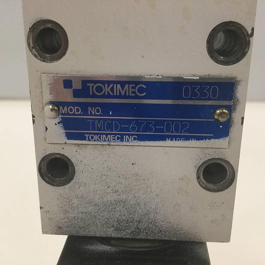 Used TOKIMEC Solenoid Valve TMCD-673-002 Used