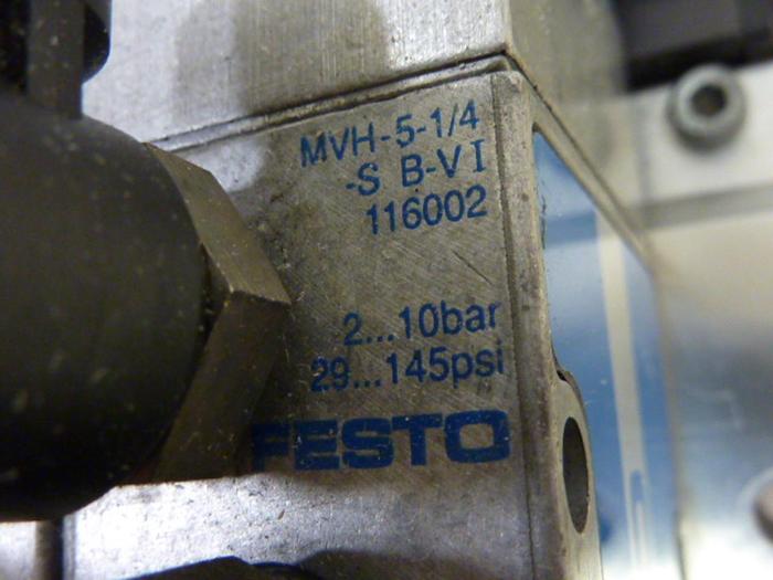 Used FESTO Control Block / Valve Terminal IFB8-02 #52847