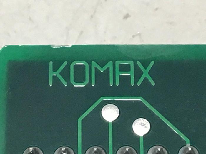 Used KOMAX Processor Circuit Board A508C #116091