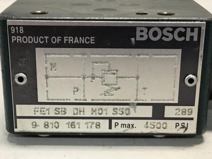 Used BOSCH Valve FE1SBDH 9810161178 Used