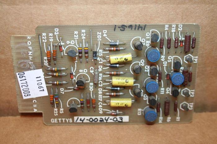 Used GETTYS Circuit Board 14-0024-03 #11067