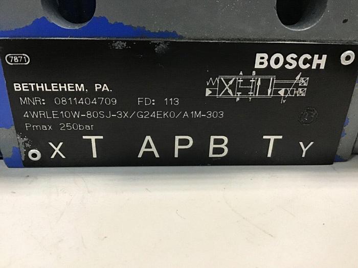 Used BOSCH Proportional Servo Valve 0 811 404 629 USED