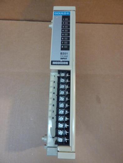 Used MODICON Input Module B351-001 #31856