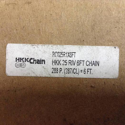 HKK CHAIN 25 RIV 6FT Chain RC025R1X6FT #89105