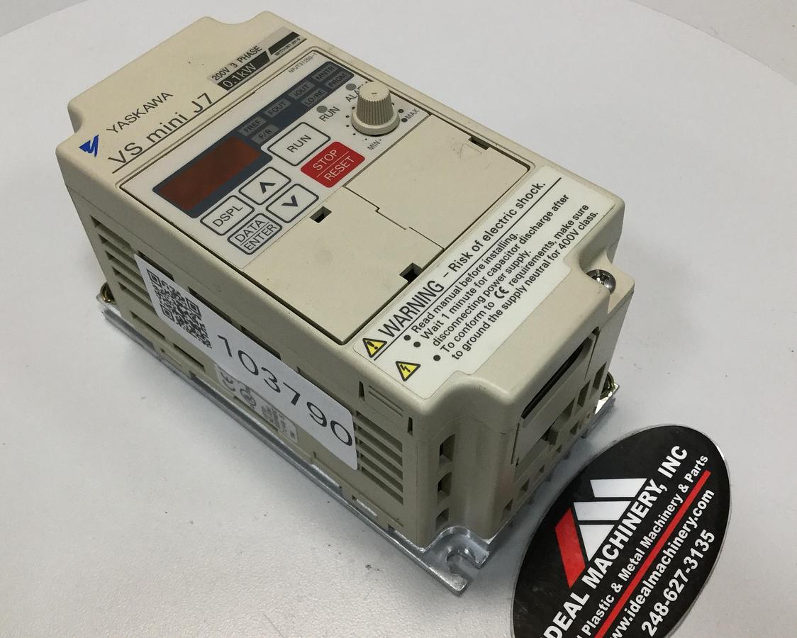 Used YASKAWA VS Mini J7 Inverter CIMR-J7AA20P1 Used