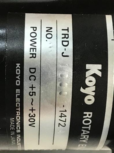 Used KOYO Rotary Encoder TRD-J1000-1472A #116584