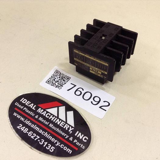 Used MITSUBISHI Auxiliary Contact UA-AX4 #76092