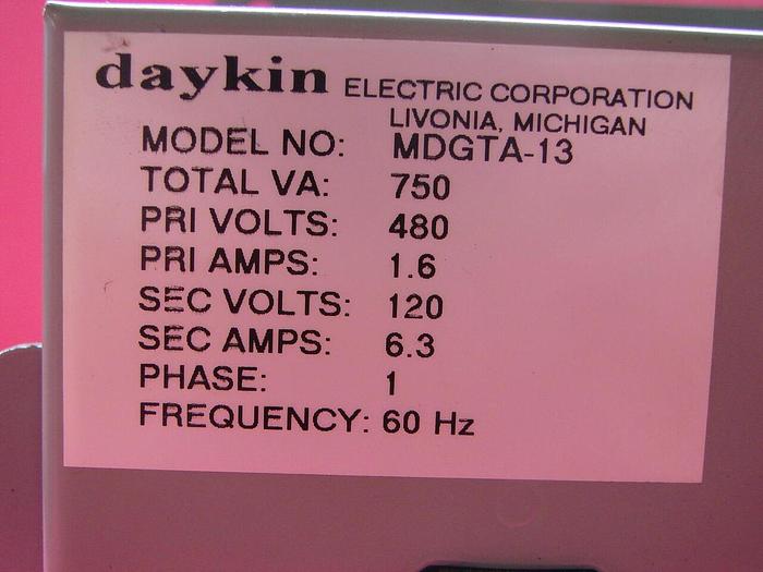 Used DAYKIN Disconnect Module MDGTA-13 #8047