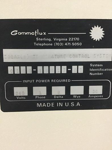 Used GAMMAFLUX 6 Zone Hot Runner Control System E92AX(S) Used