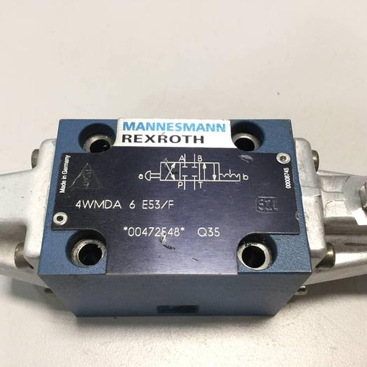 Used MANNESMANN REXROTH Directional Spool Valve 4WMDA6E53F #97489