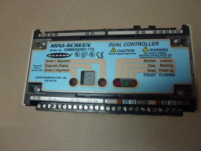 BANNER ENGINEERING Controller GMMDSD1NT-1T2 OR GMMDSDINT-IL2 Used