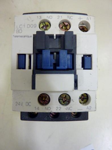 Used TELEMECANIQUE Contactor LC1D09BD #66596