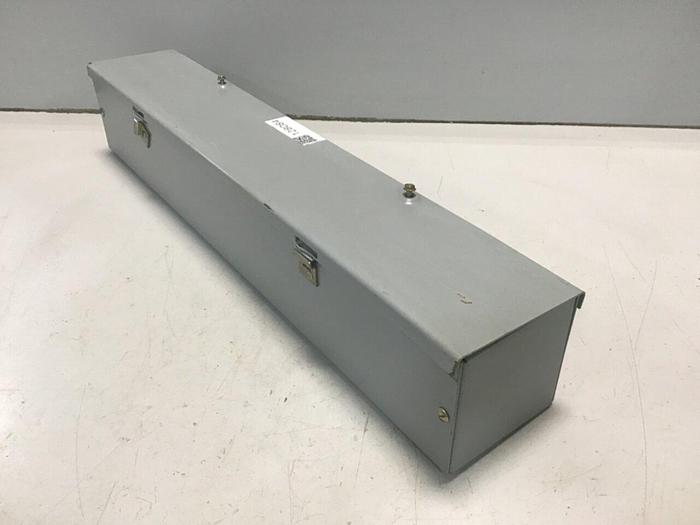 Used HOFFMAN Wireway Gutter F-44GCPNK #128084