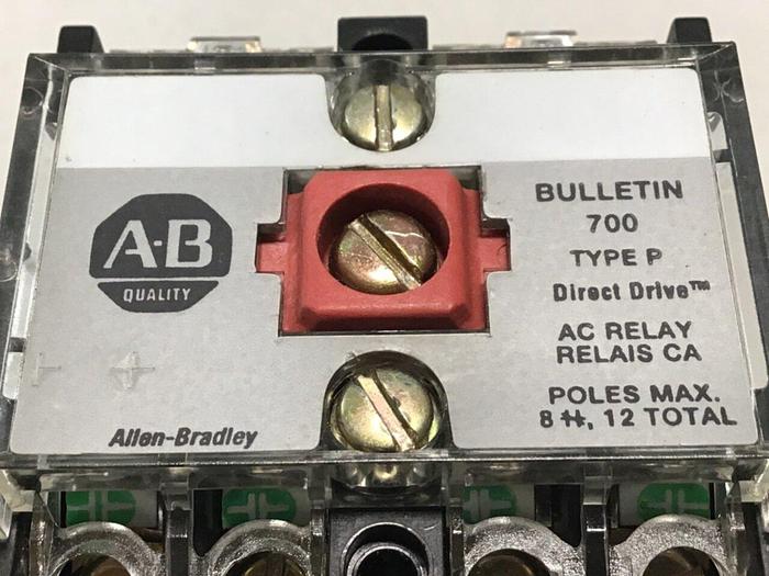Used ALLEN BRADLEY AC Relay 700-P200A1 #113627