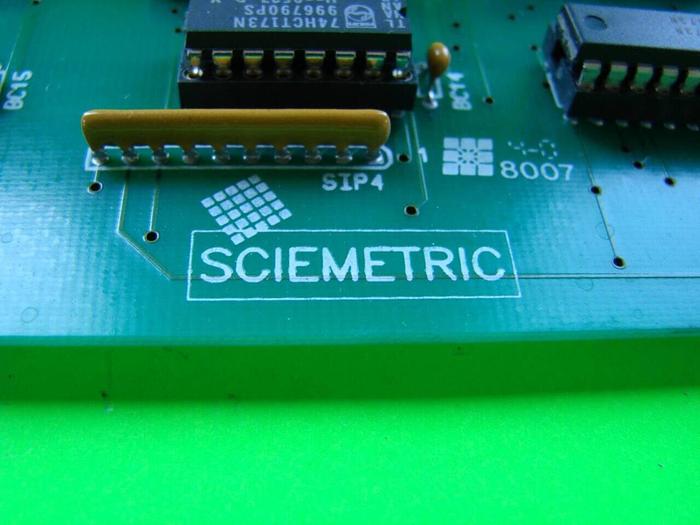 Used SCIEMETRIC INSTRUMENTS Circuit Board 241 REV 3 USED