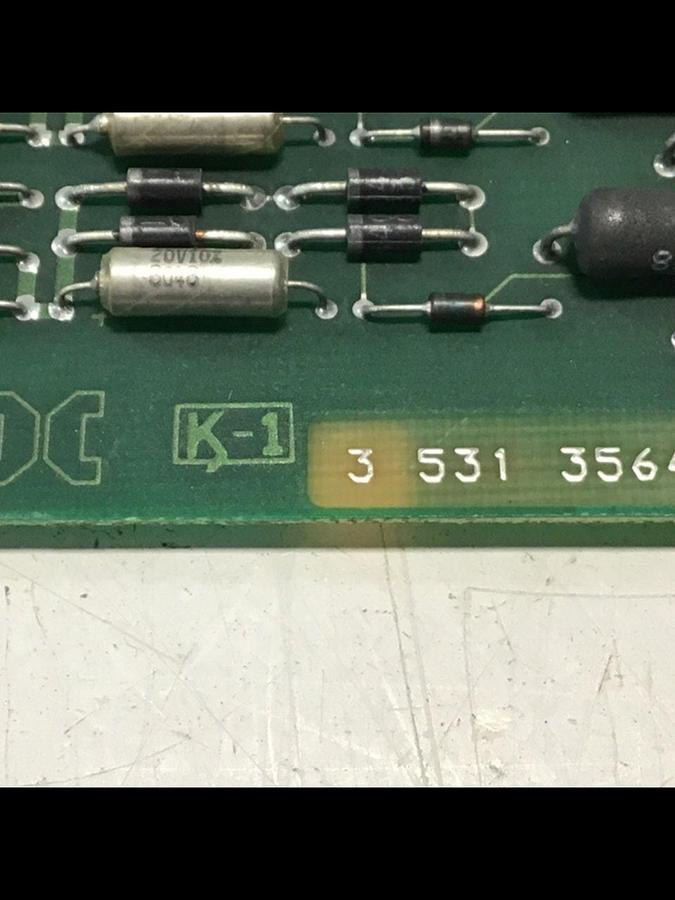 Used CINCINNATI MILACRON Input Card 3-531-3564A Used 