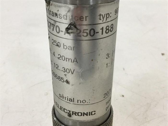 Used HYDAC Pressure Transducer HDA 3770-A-250-188 #82218