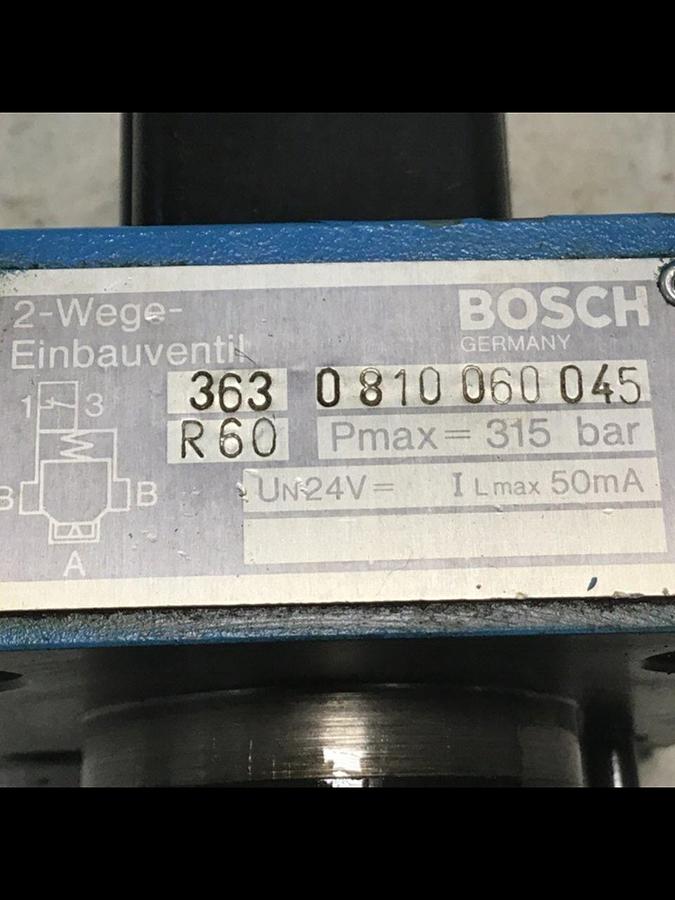 Used BOSCH Valve 0 810 060 045 USED