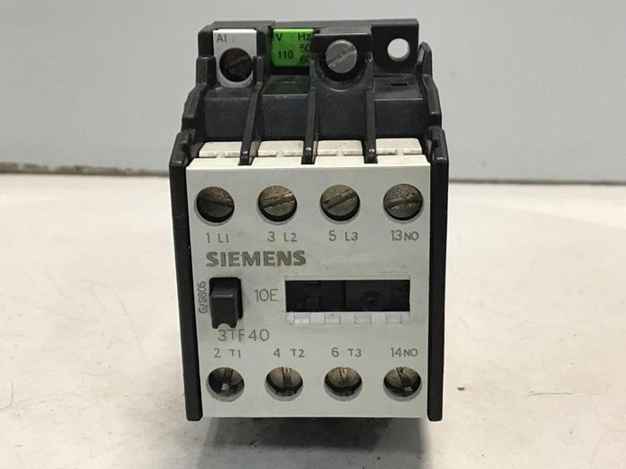 Used SIEMENS Contactor 3TF4010-0A #132777