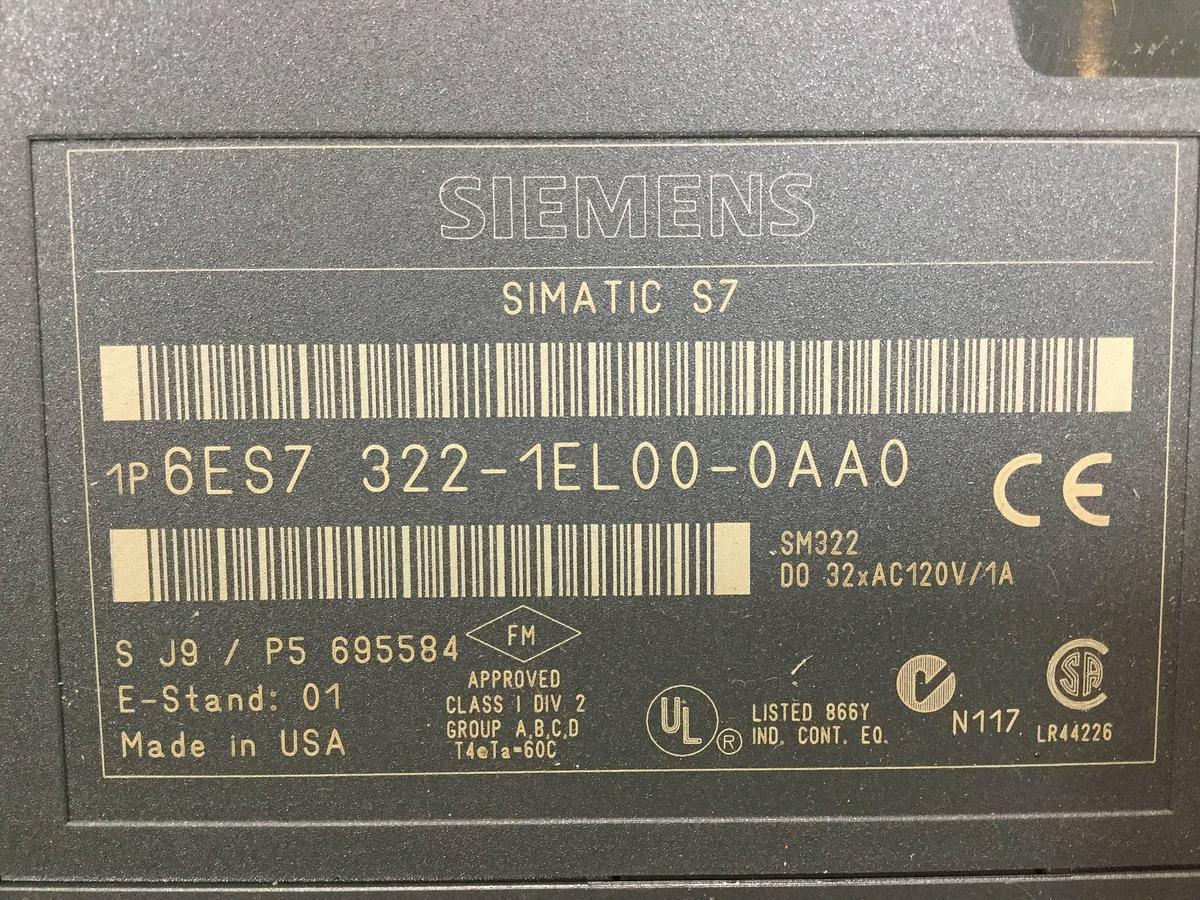 SIEMENS Digital Output Module 6ES7 322-1EL00-0AA0 #98476