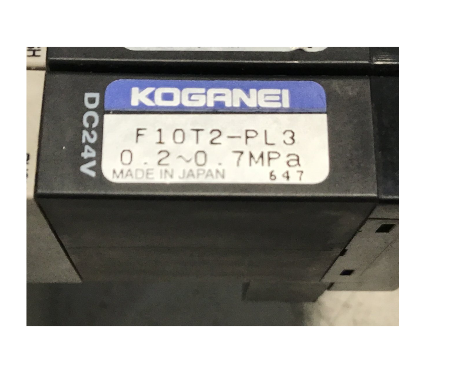 Used KOGANEI Manifold w/ Valves F10M8AJ USED #120926