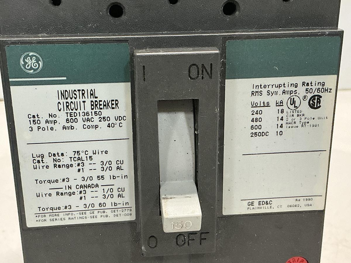 Used GENERAL ELECTRIC TED136150