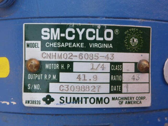 Used SUMITOMO DENKO 1/8 HP Motor TC-F USED