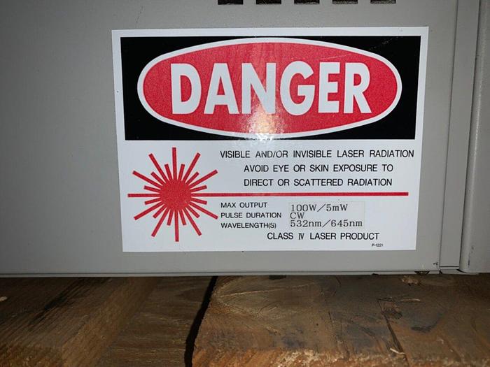 Used UNITEK MIYACHI Laser Marker LM5G-00-00 #65872