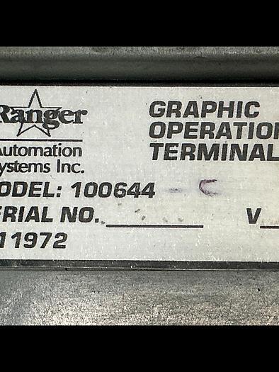 Used RANGER AUTOMATION SYSTEMS 100644-C