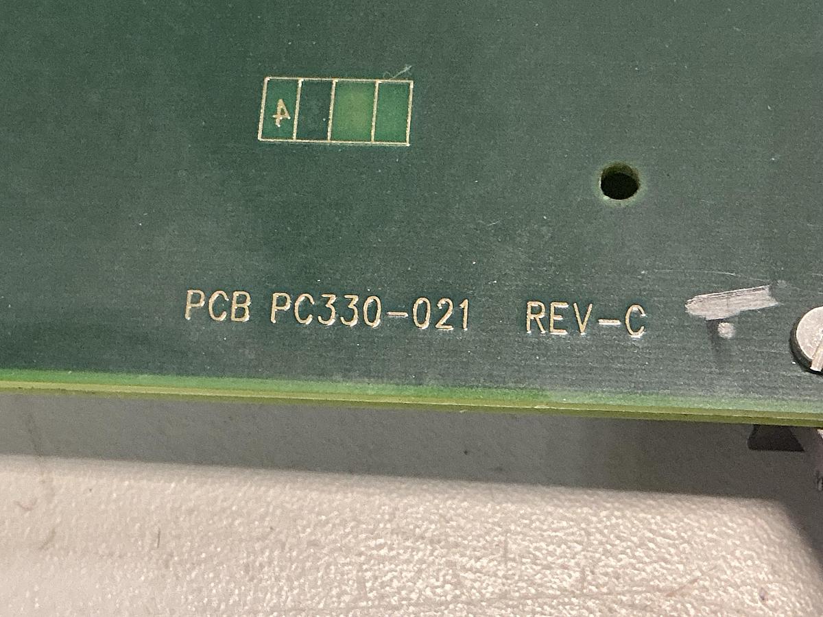 Used VAN DORN ASSY 330021 REV-C