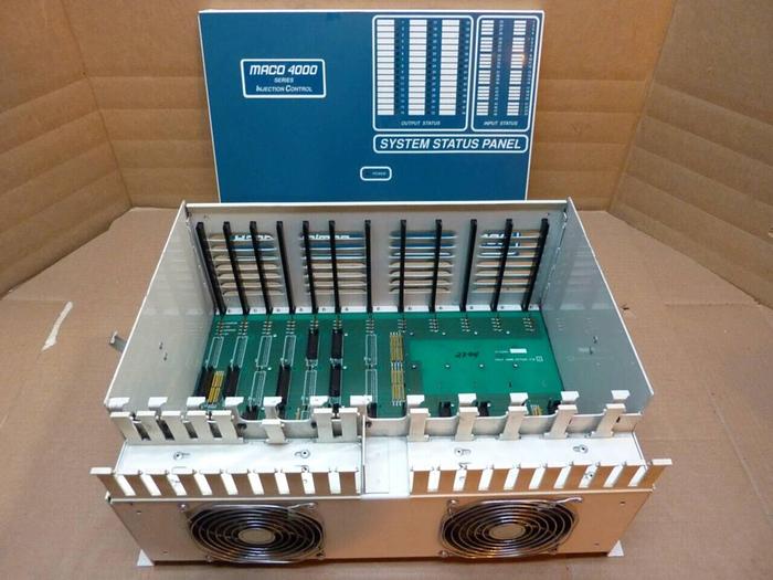 Used BARBER COLMAN Control Card Rack 40BA-211BC-CCA-A-00 Used