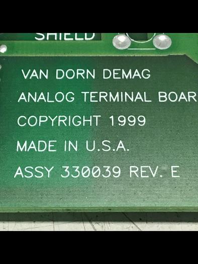 Used VAN DORN Analog Terminal Board PC330-039 Used