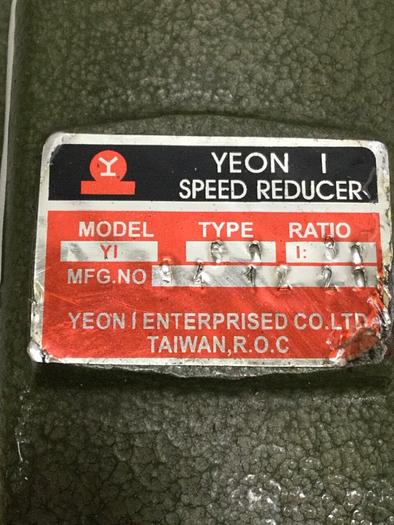 Used YEON Speed Reducer Y1 #110239