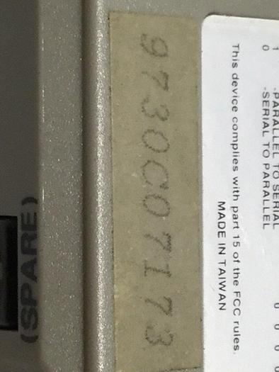 Used GENERIC Dip Switch CVTSX2 #107609