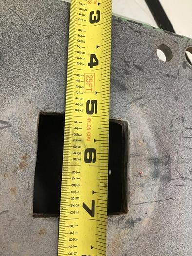 Used METAL FABRICATOR Hopper 7X7HOP #120296