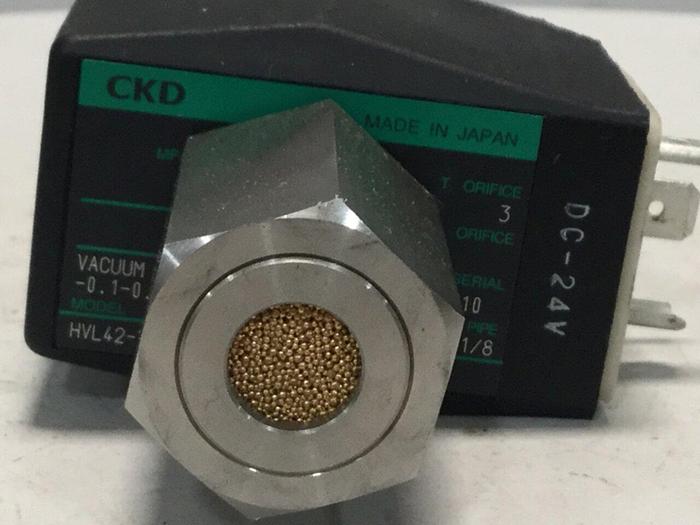 Used CKD CORP Solenoid Valve HVL42-X0015 #104199