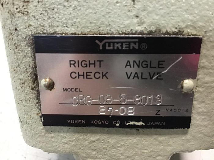 Used YUKEN Check Valve CRG-03-5-3013 Used
