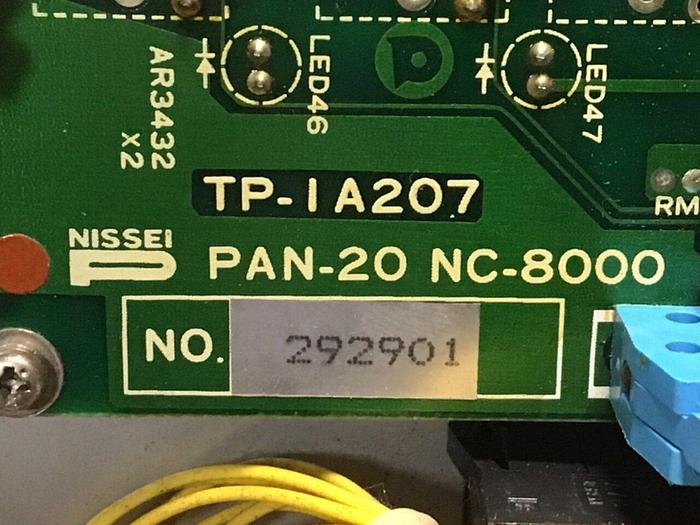 Used NISSEI Control Panel PAN-20 NC-8000 Used