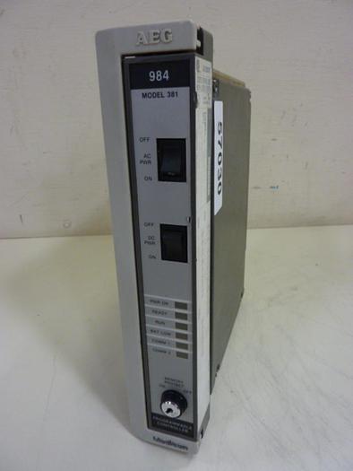 Used AEG Programmable Controller PC-0984-381 #57030