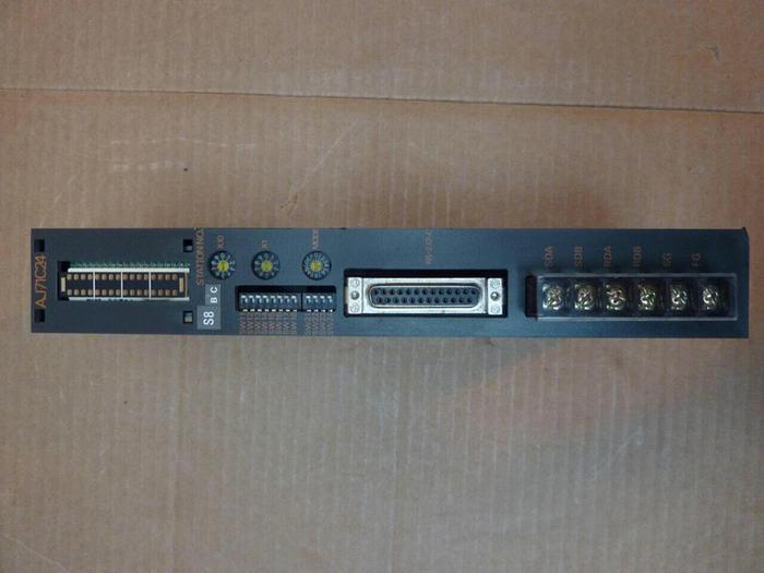 Used MITSUBISHI Programmable Controller AJ71C24 #25688