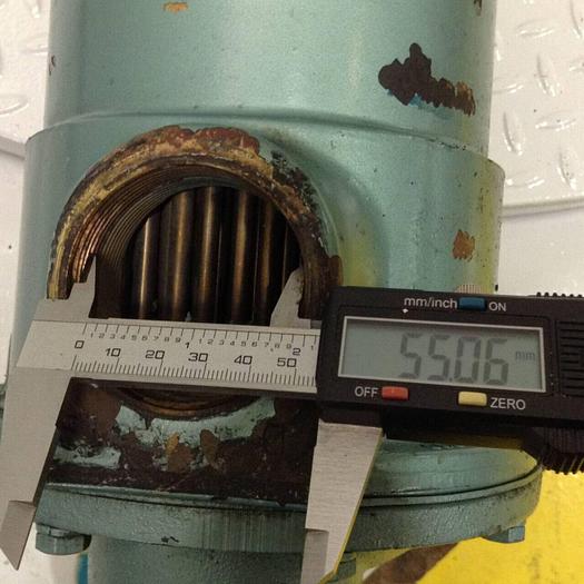 Used AMERICAN INDUSTRIAL Heat Exchanger AB-1206-D4-TP-STS 1196 Used