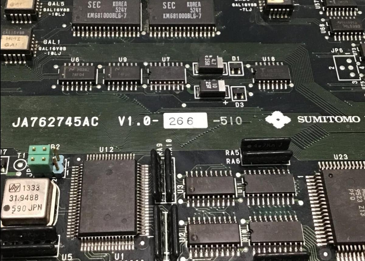 Used SUMITOMO Circuit Board JA762745AC USED