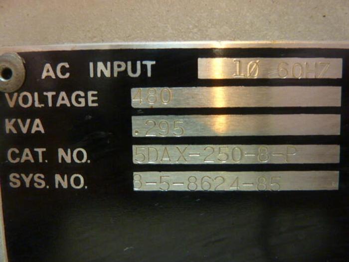 Used DINGMAN Voltage Stabilizer 5DAX-250-8-P #30634