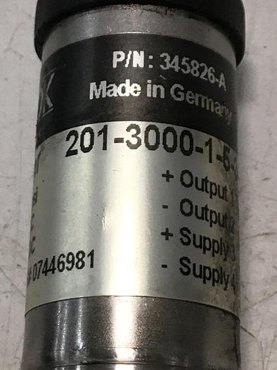 Used NOSHOK Transducer 201-3000-1-5-3-7-ORF-VD Used