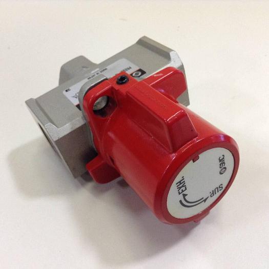 Used SMC Pneumatic Safety Valve Shutoff Lockout VHS40-N04-Z #85575