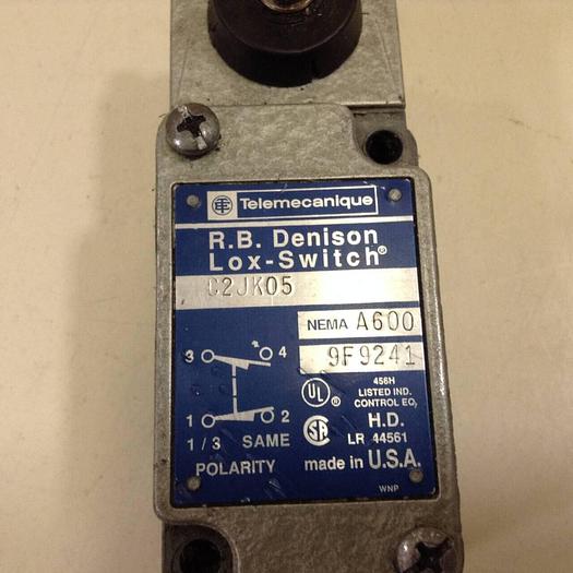 Used TELEMECANIQUE Lox-Switch C2JK05 #71128