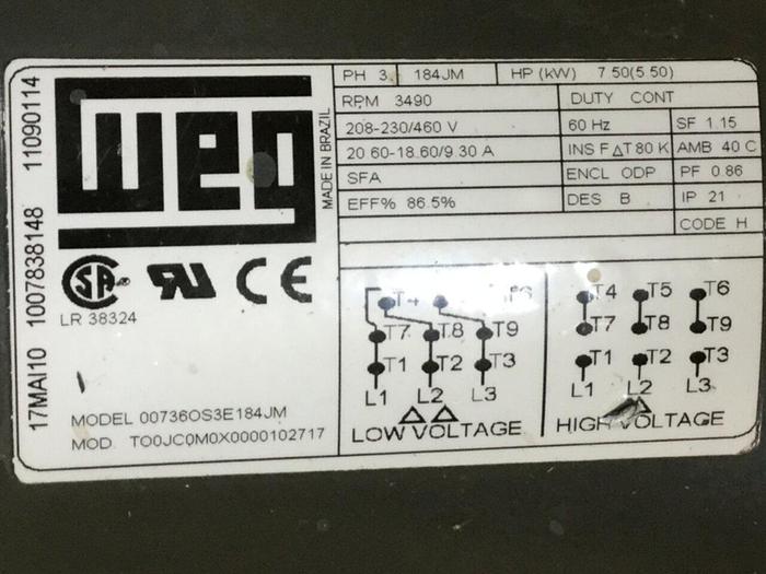 Used CONAIR Pump Tank PT391 Used